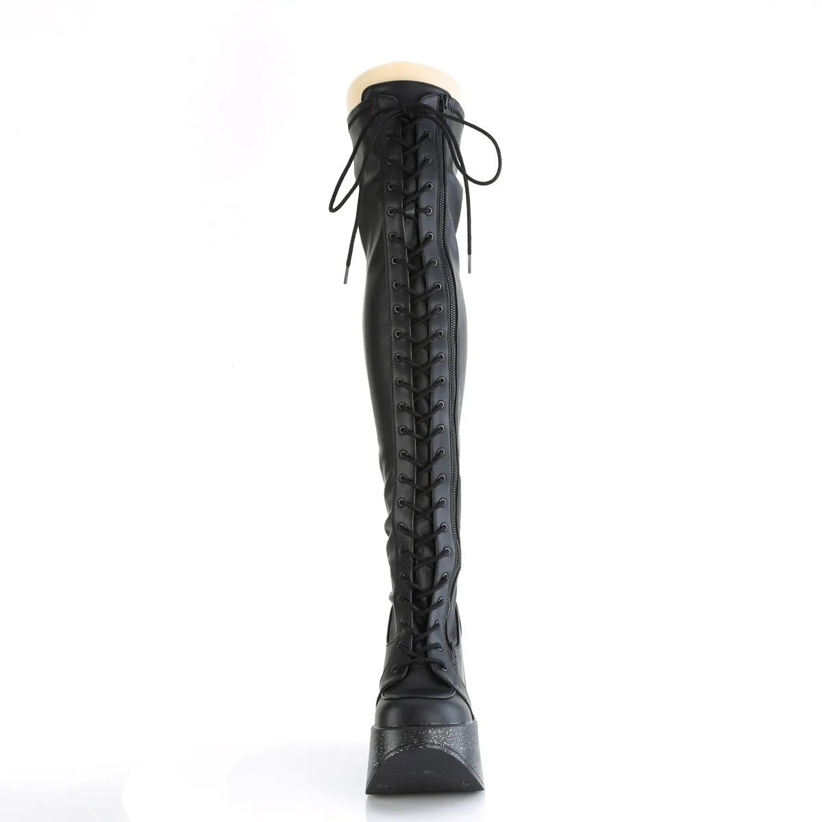 5 Inch Platform DYNAMITE-300 Black Pu