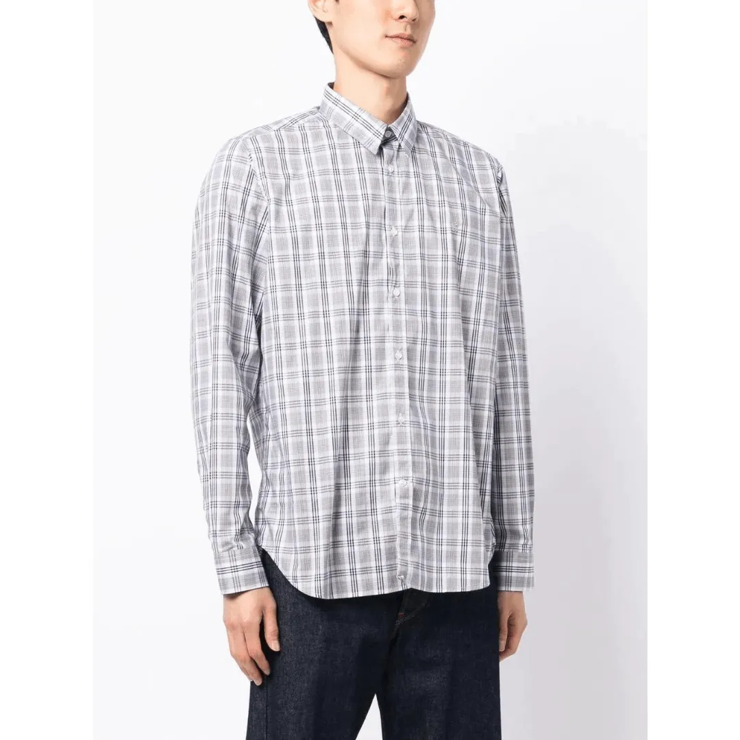 5425 CHECK SHIRT GREY