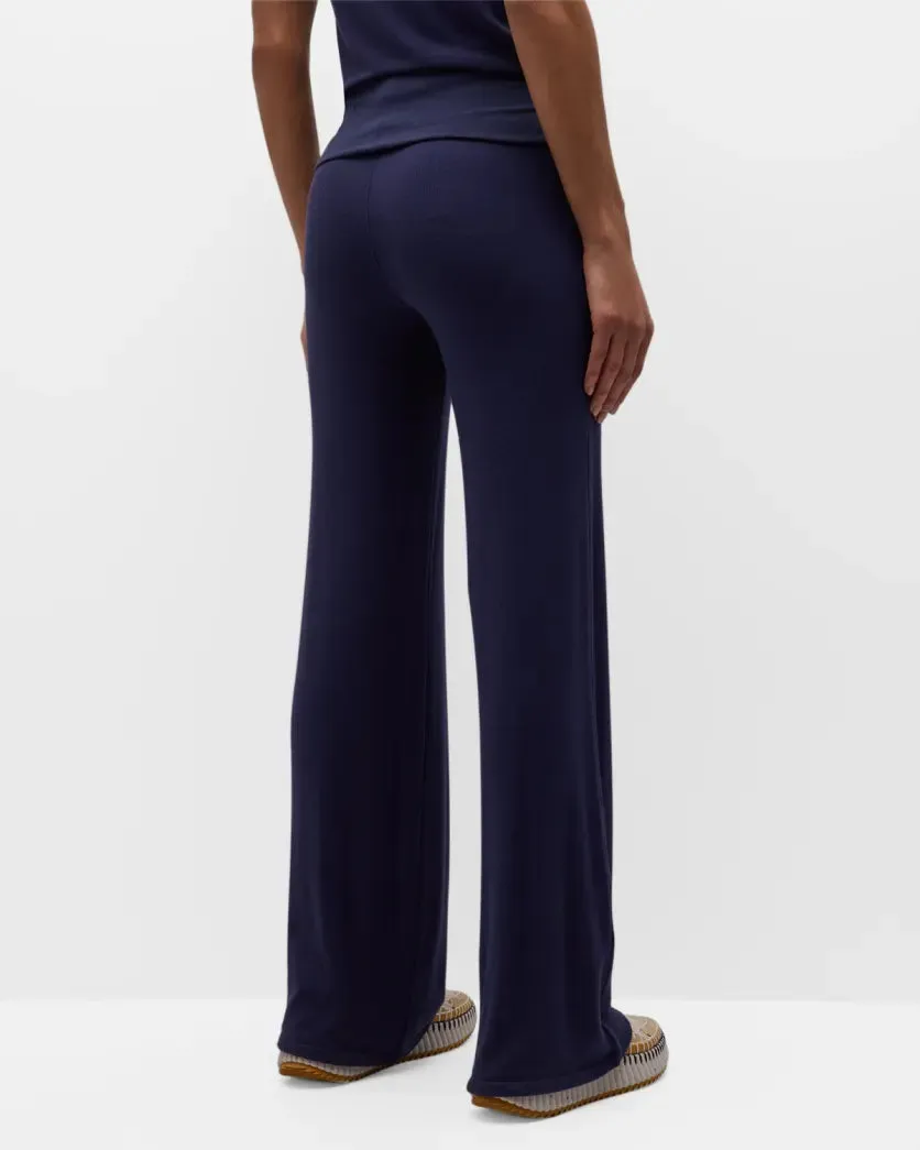 ATM Modal Rib Straight Leg Pant