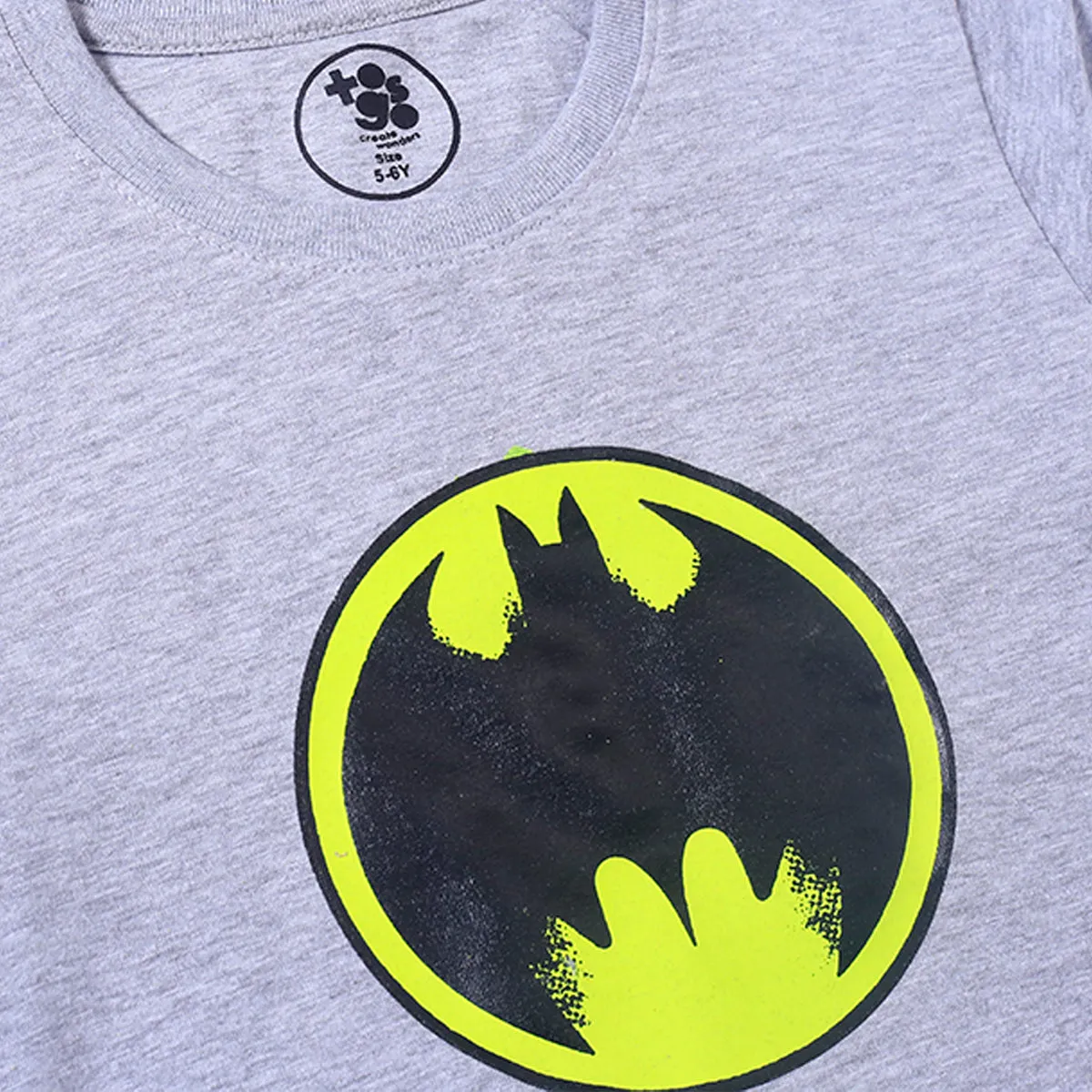 Batman Grey Black Tee