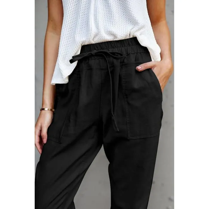 Black Beach Pants