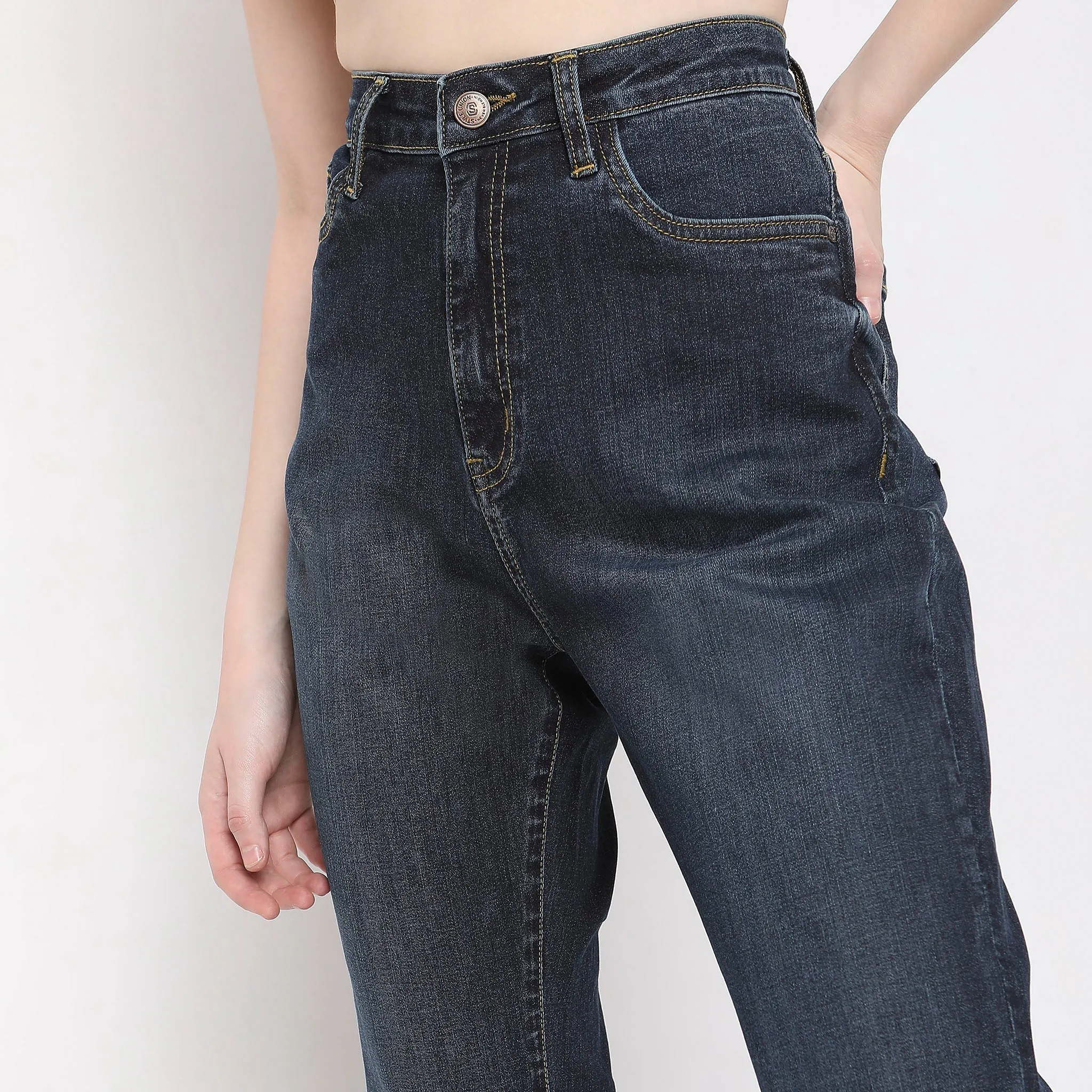 Boot Cut High Rise Jeans