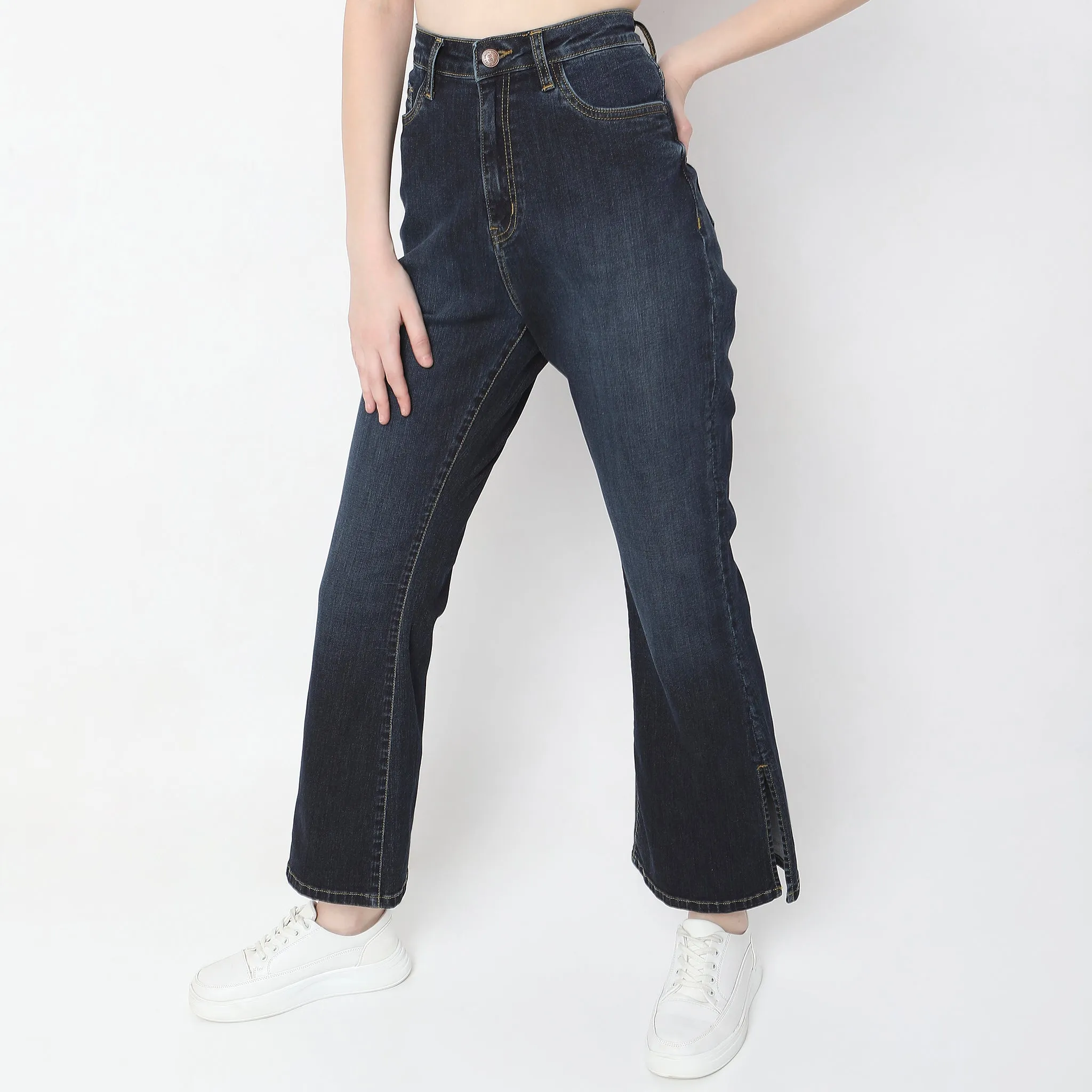 Boot Cut High Rise Jeans