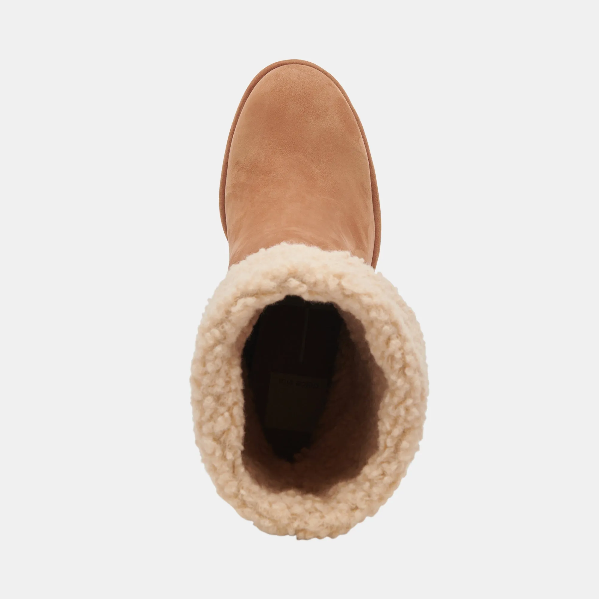 CADDIE PLUSH BOOTS PRALINE NUBUCK