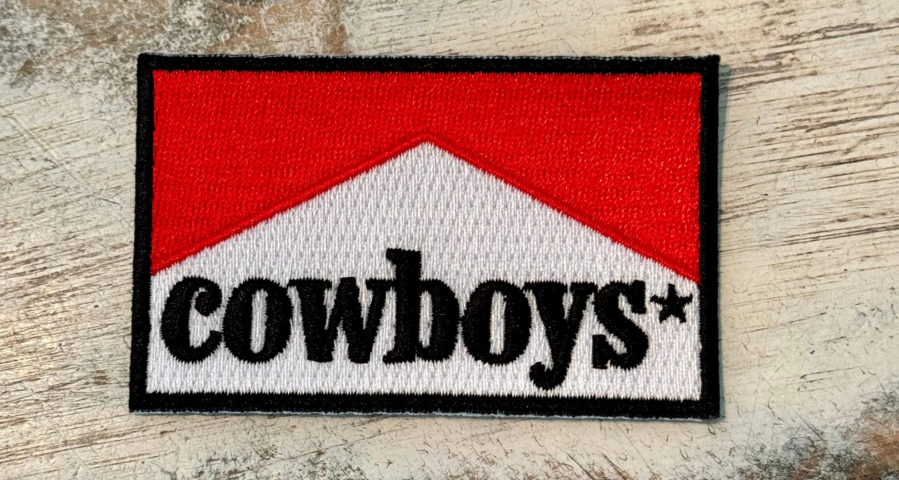 Cowboy Iron On Patches