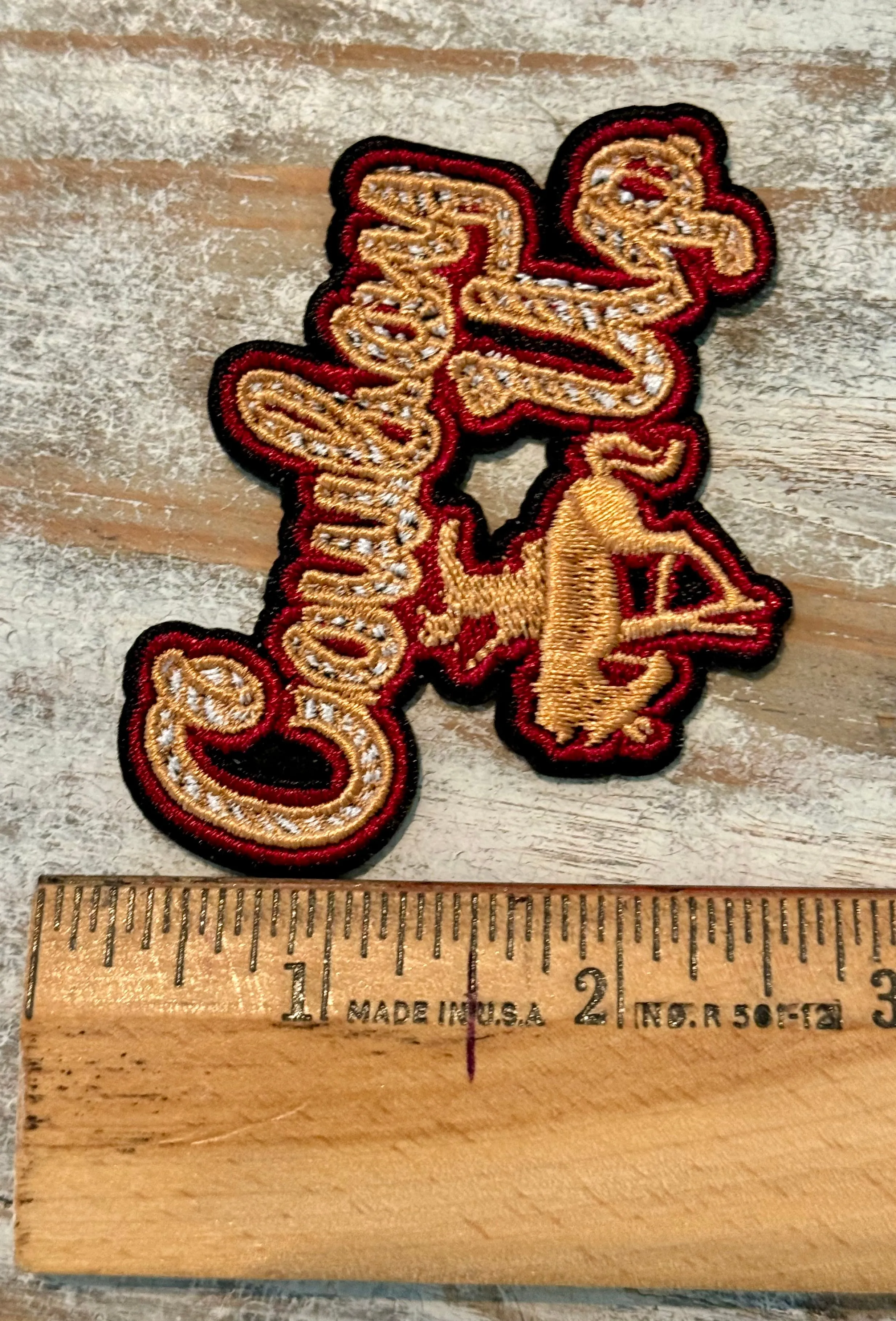 Cowboy Iron On Patches