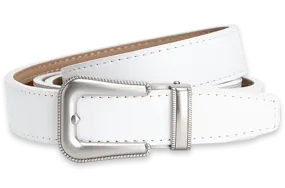 Dakota White, 1 Strap, Dress Belt