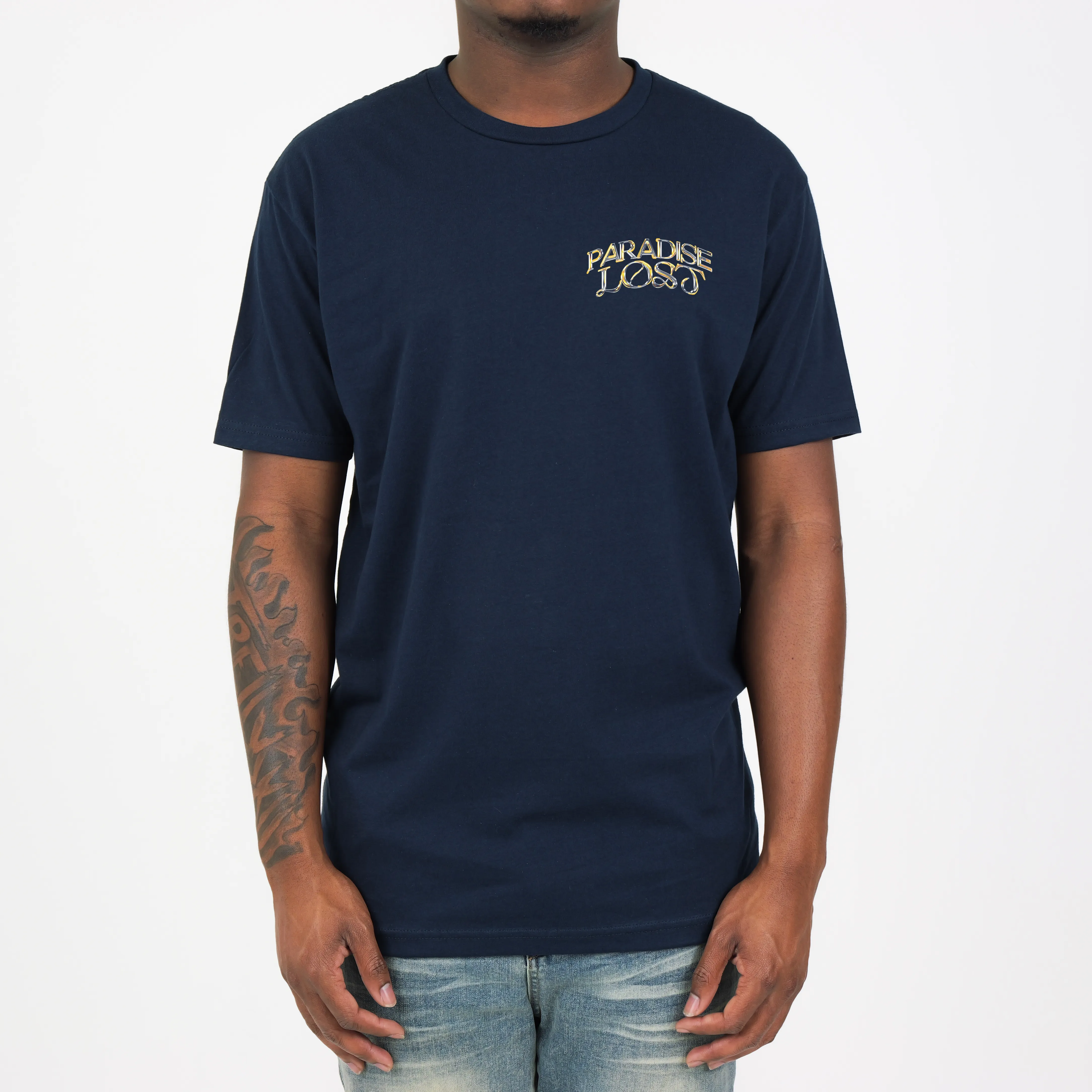 DANGEROUS GAME TEE NAVY