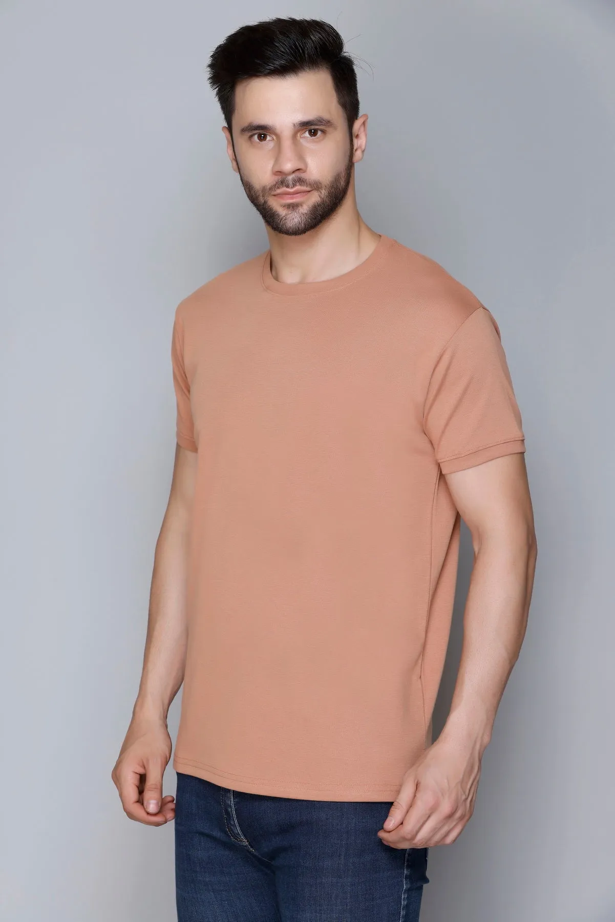 Derby Men's Round Neck Casual T-shirts