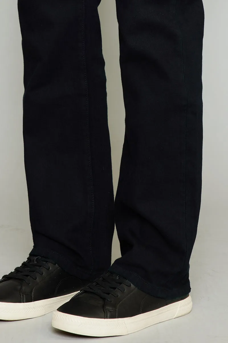 Derrick High Rise Straight Leg Jeans - Men