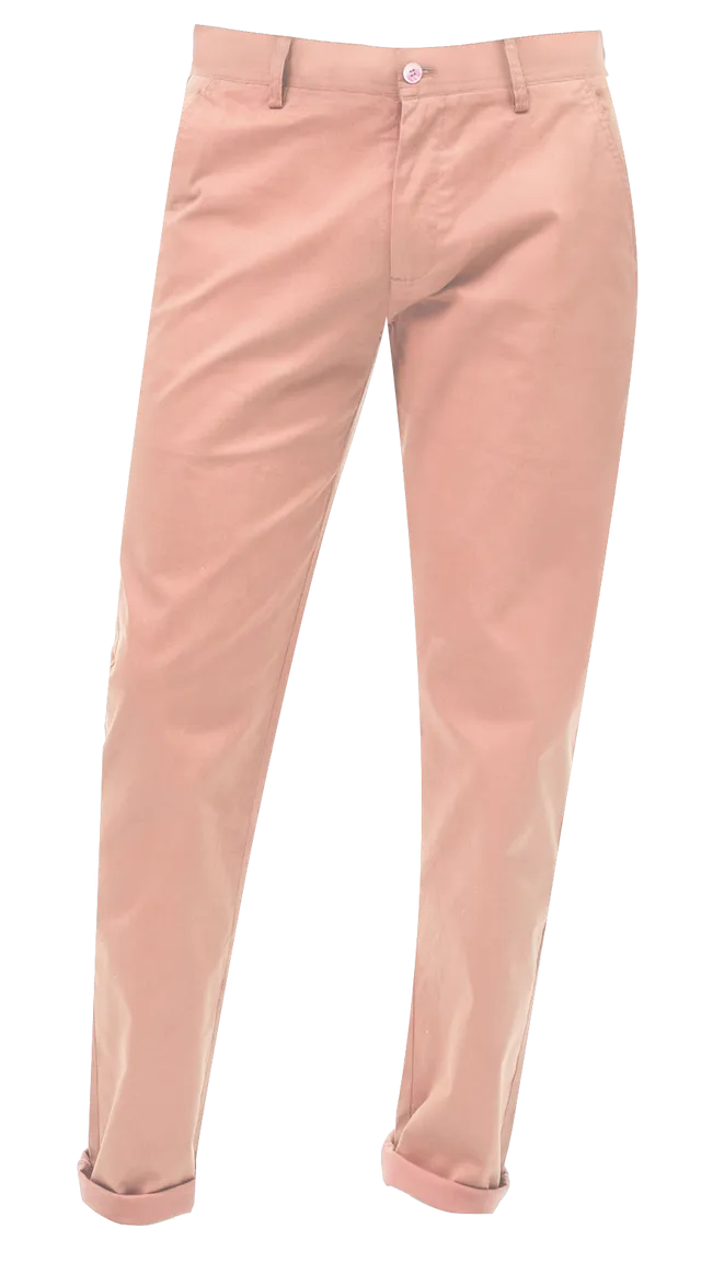 EJ Samuel Pink Chino Long Pants CHL01