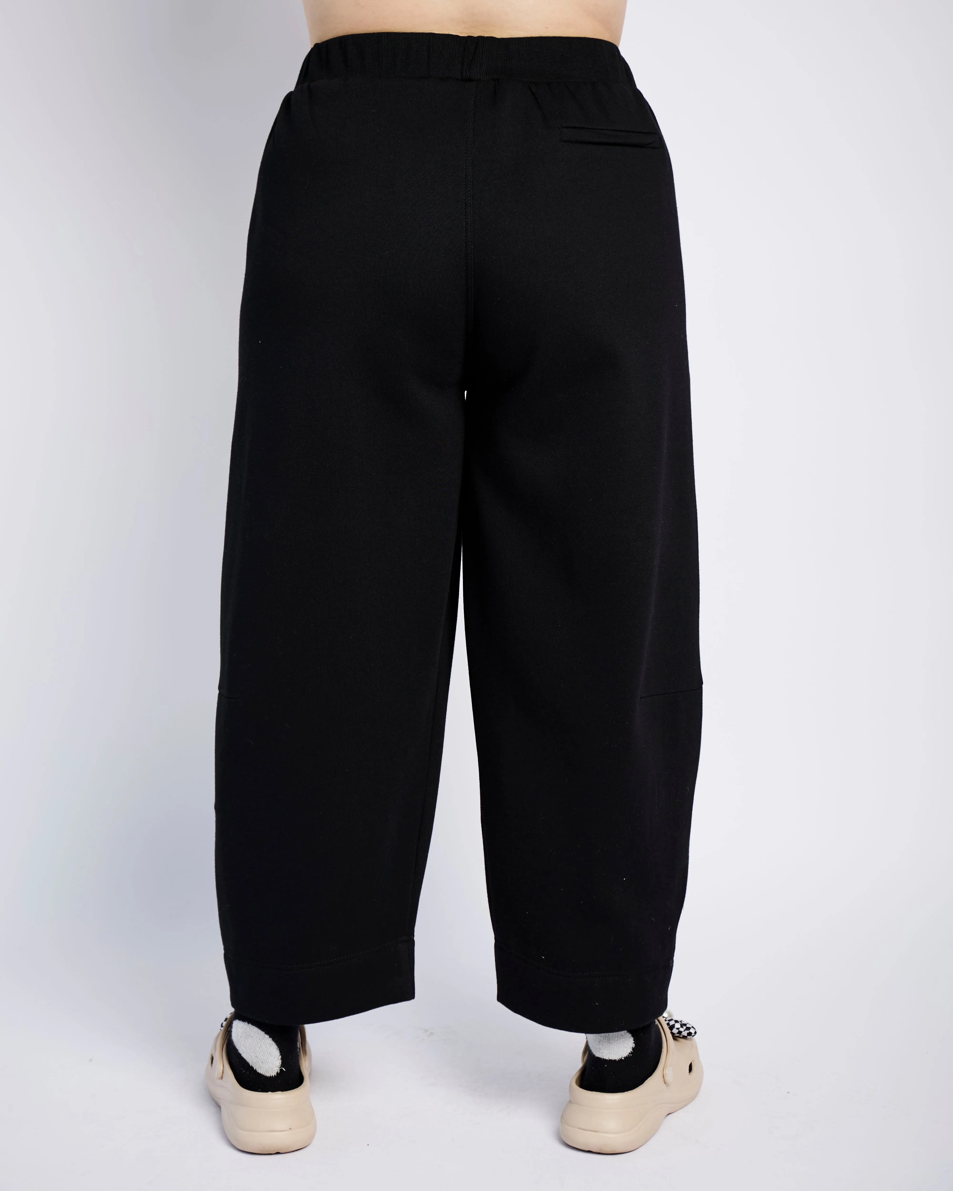 Fleece Joggers in Black