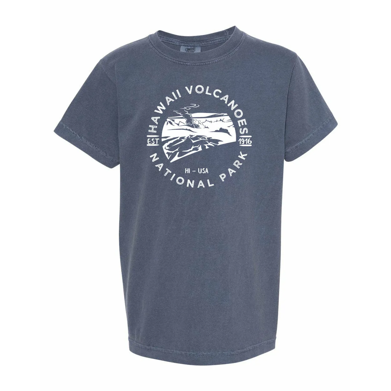 Hawaii Volcanoes National Park Youth Comfort Colors T shirt