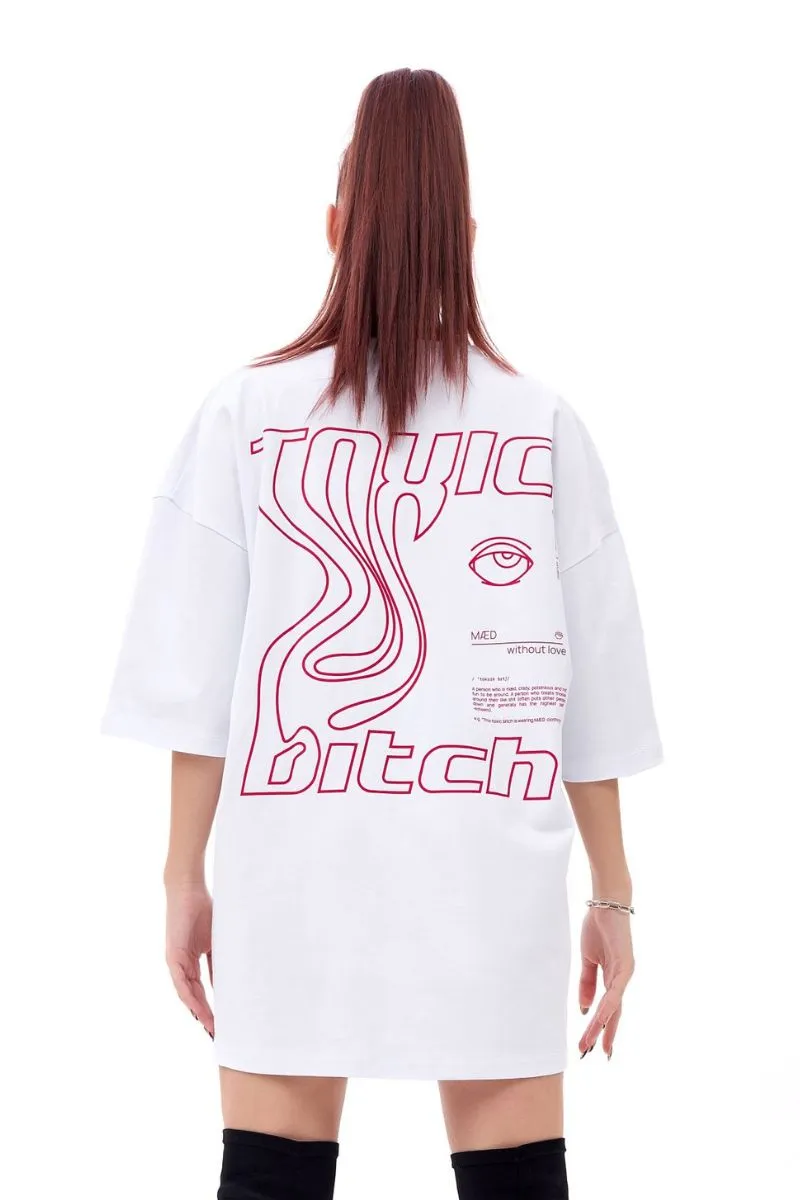 MD Toxic Bitch T-Shirts - White