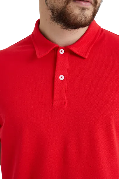 Men's Polo Moisture Wicking 2-button T-Shirts