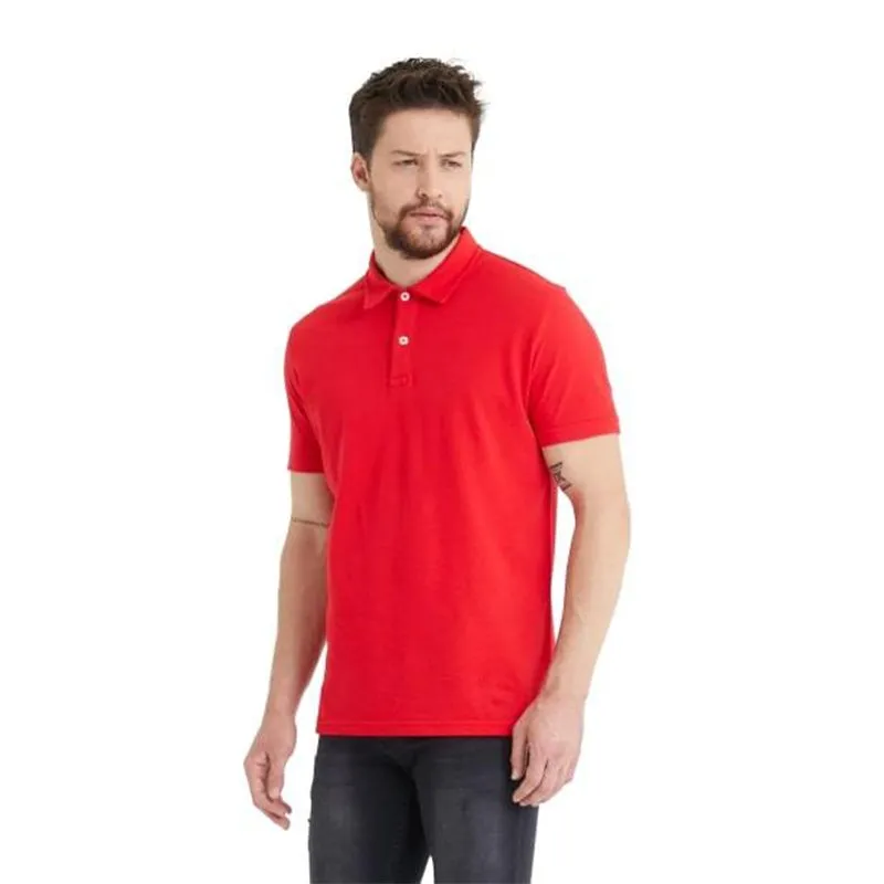 Men's Polo Moisture Wicking 2-button T-Shirts