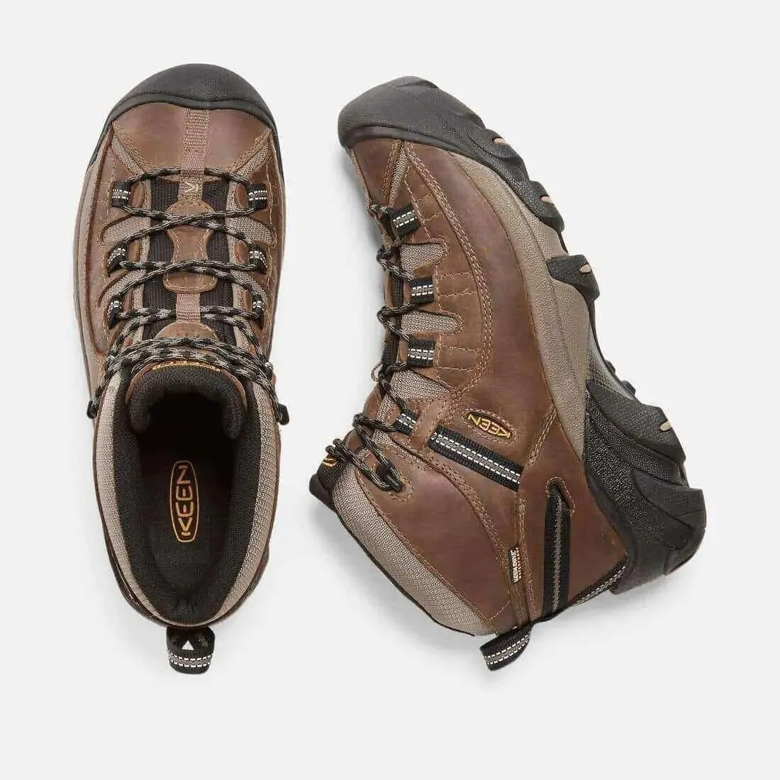 Men's Targhee II Waterproof Mid - Shitake|Brindle