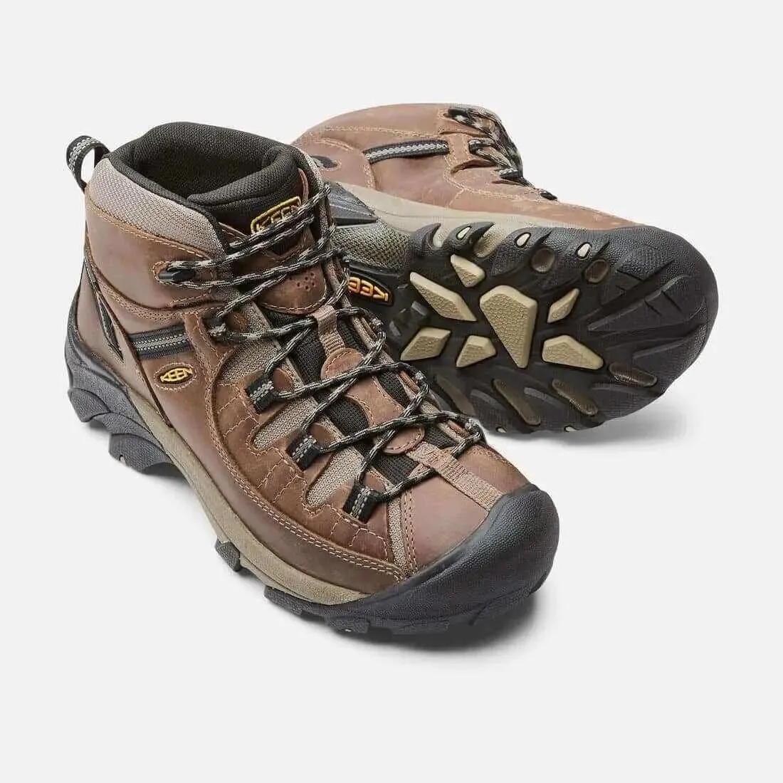 Men's Targhee II Waterproof Mid - Shitake|Brindle