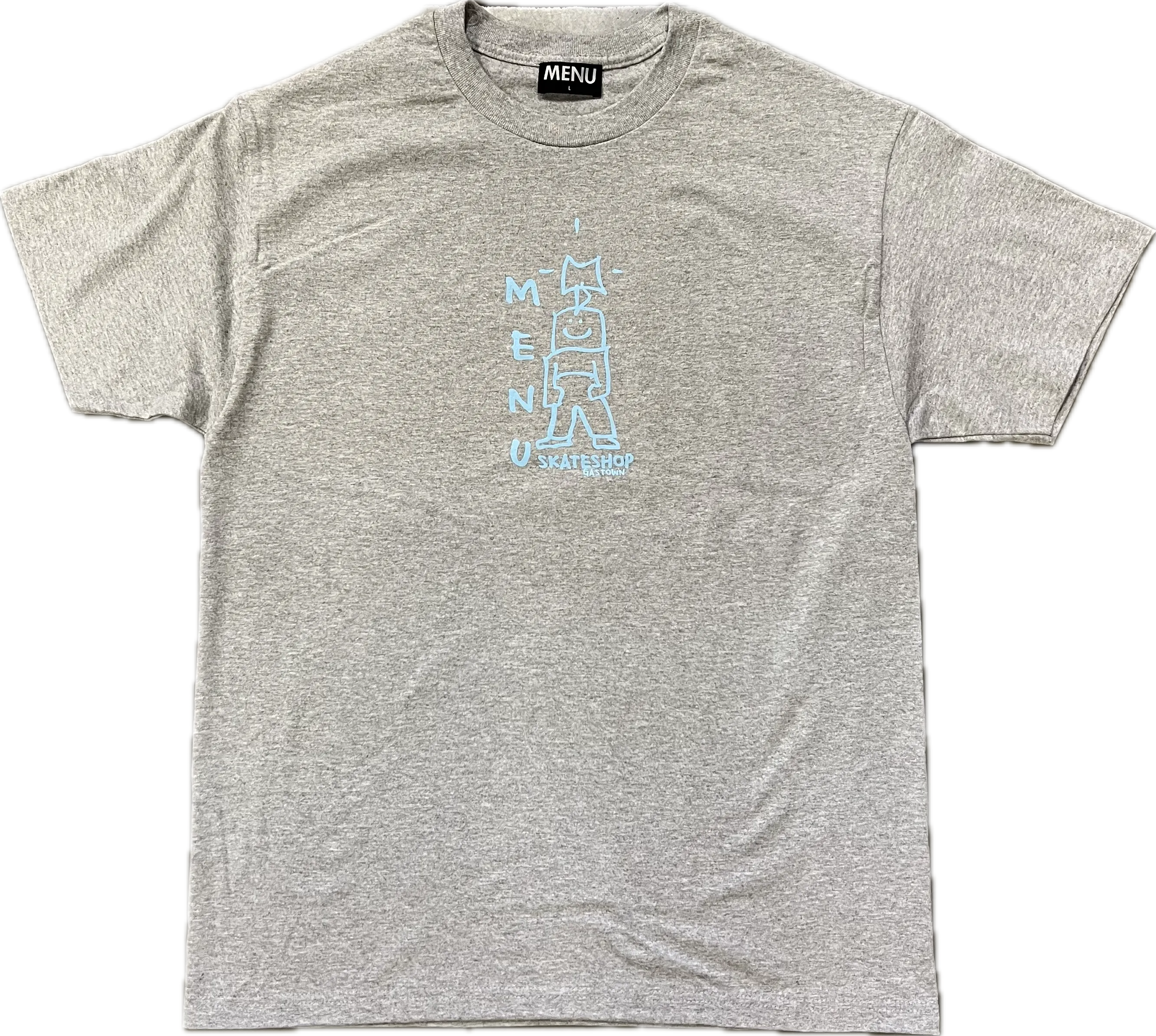 Menu X Gonz T-Shirt - Heather Grey