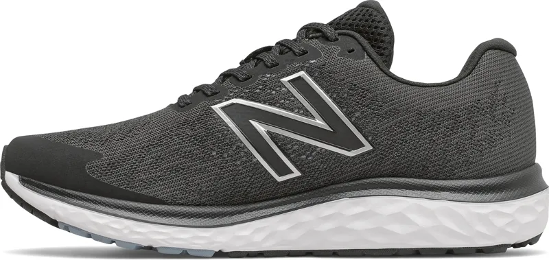 'New Balance' Men's Fresh Foam 680v7 - Black w/Star Glo