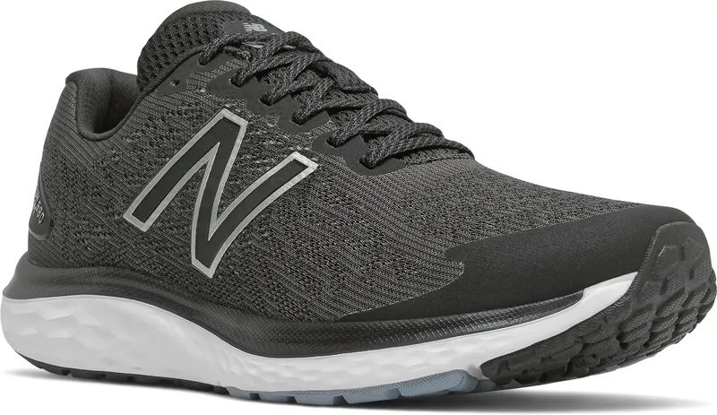 'New Balance' Men's Fresh Foam 680v7 - Black w/Star Glo