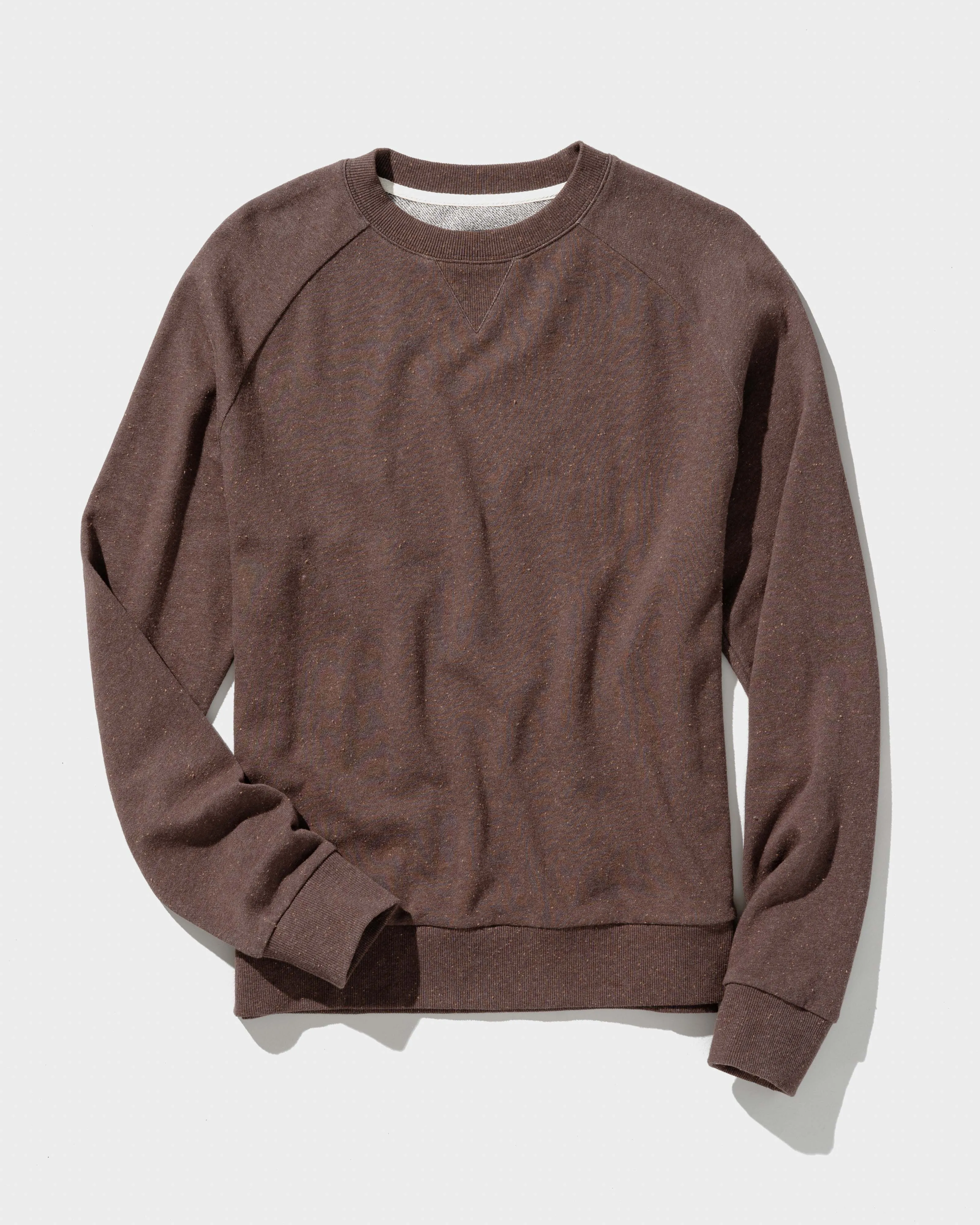 Organic Raglan Crew Pullover