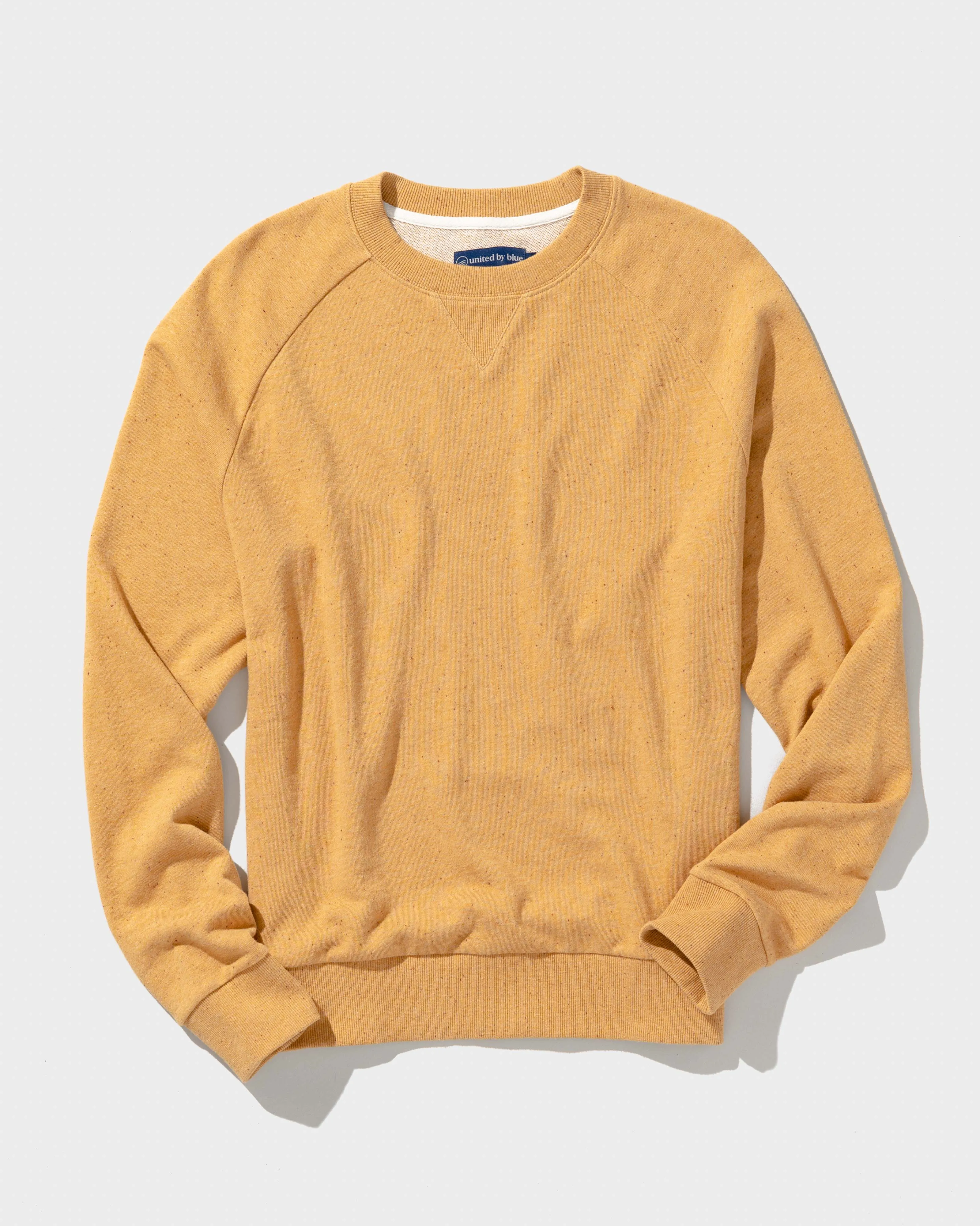 Organic Raglan Crew Pullover