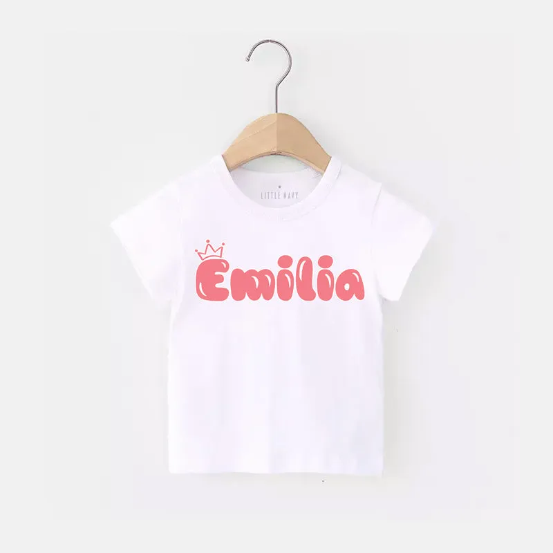 Personalized Princess Name T-Shirt