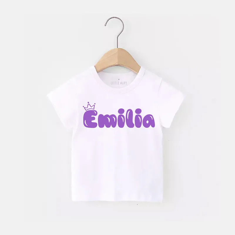 Personalized Princess Name T-Shirt