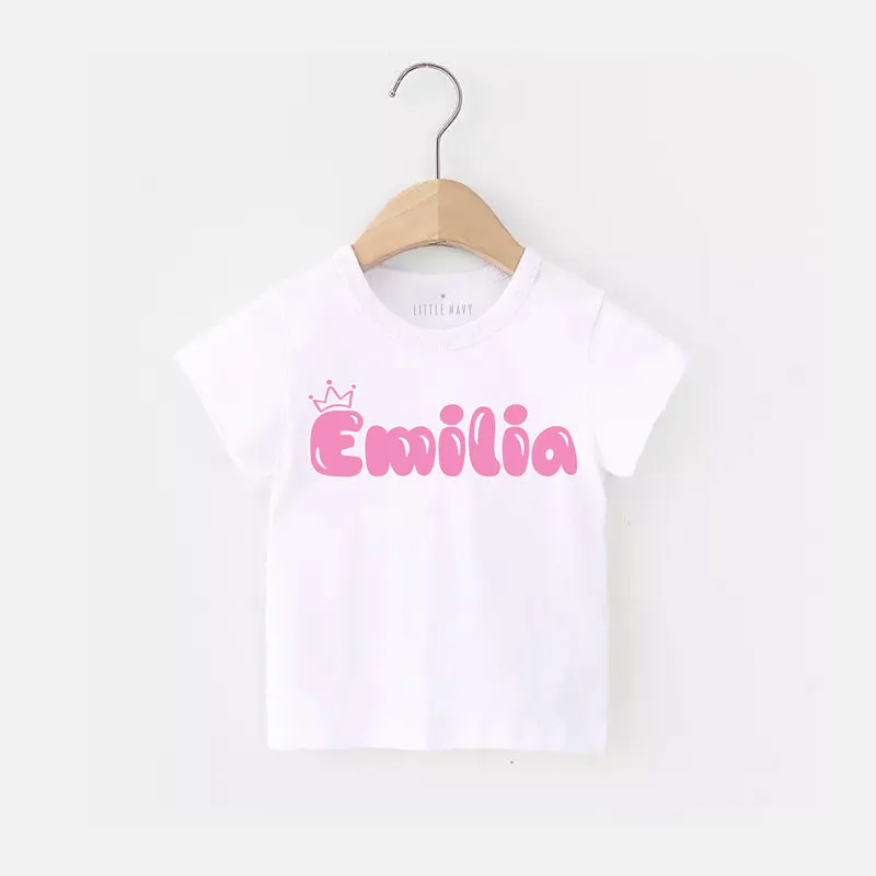 Personalized Princess Name T-Shirt