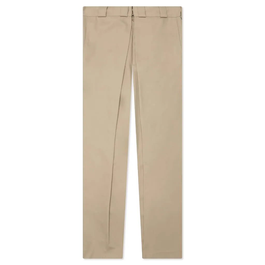 Pleated Extra Large Chino - Beige