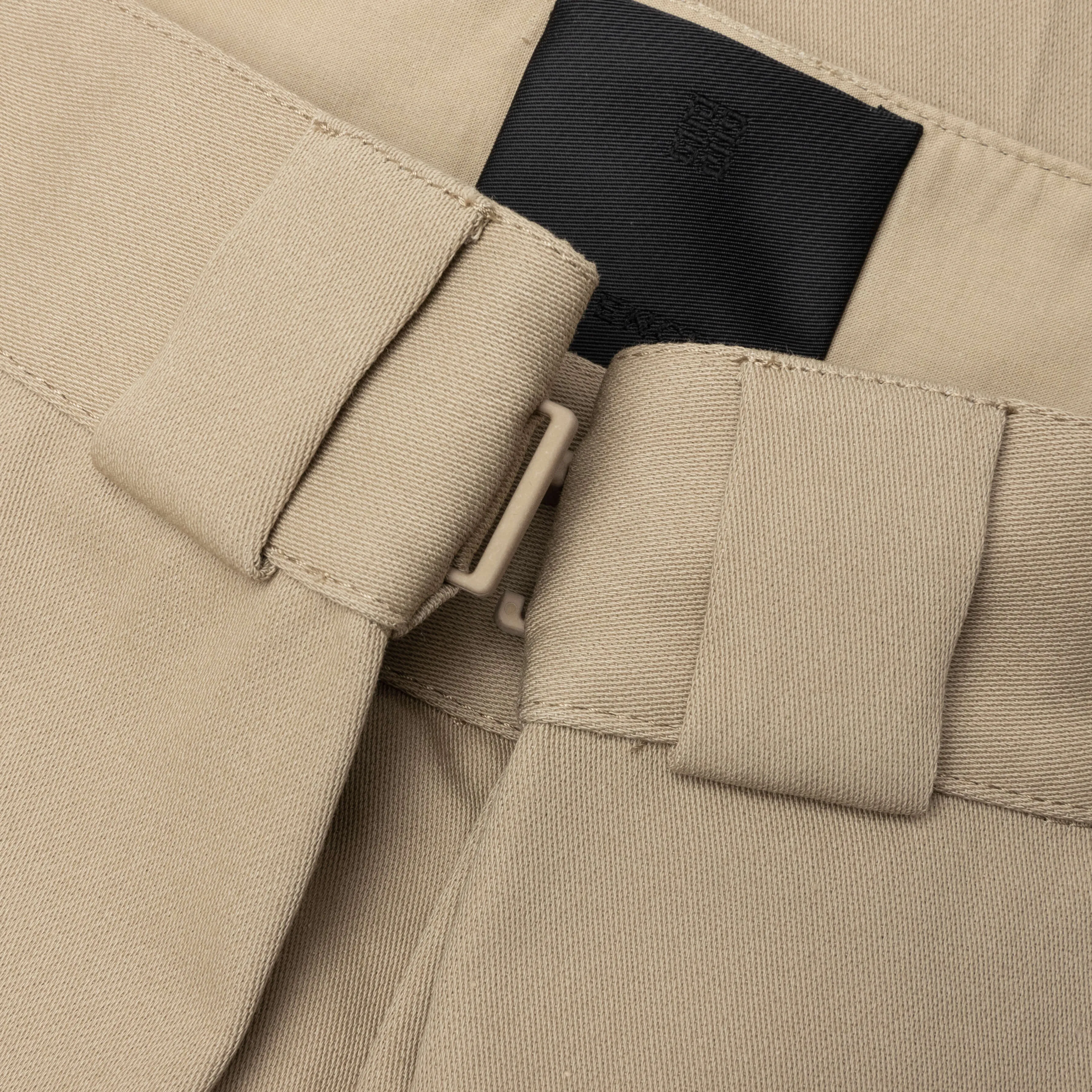 Pleated Extra Large Chino - Beige