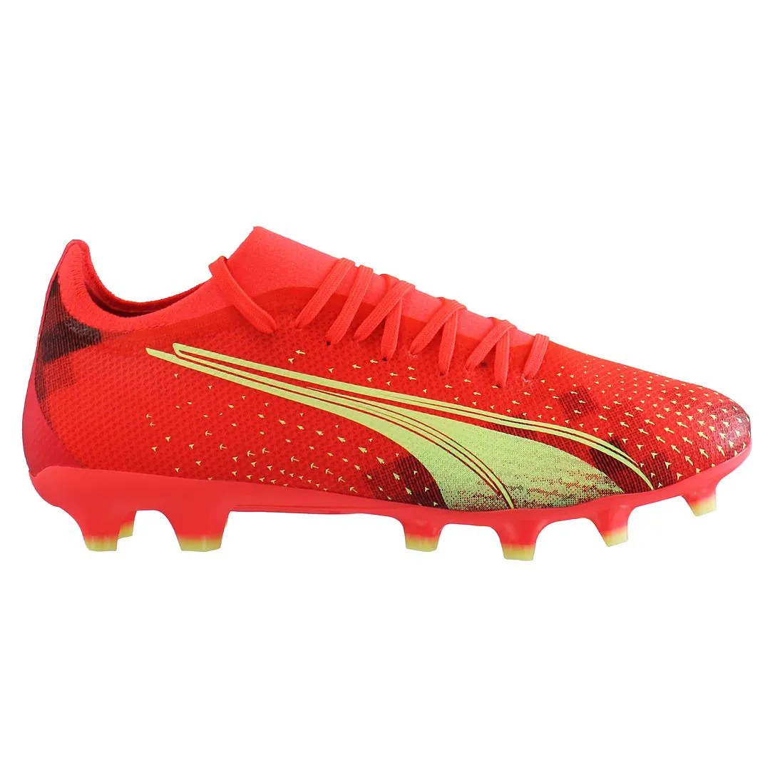 Puma Ultra Match FG/AG Red Mens Football Boots