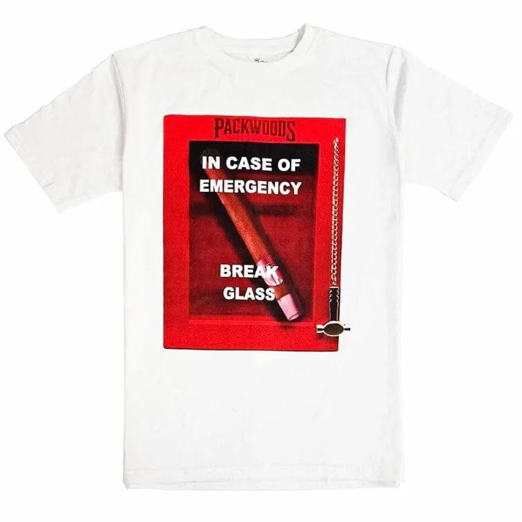 Rawyalty Packwoods In Case Of Emergency Tee (White)