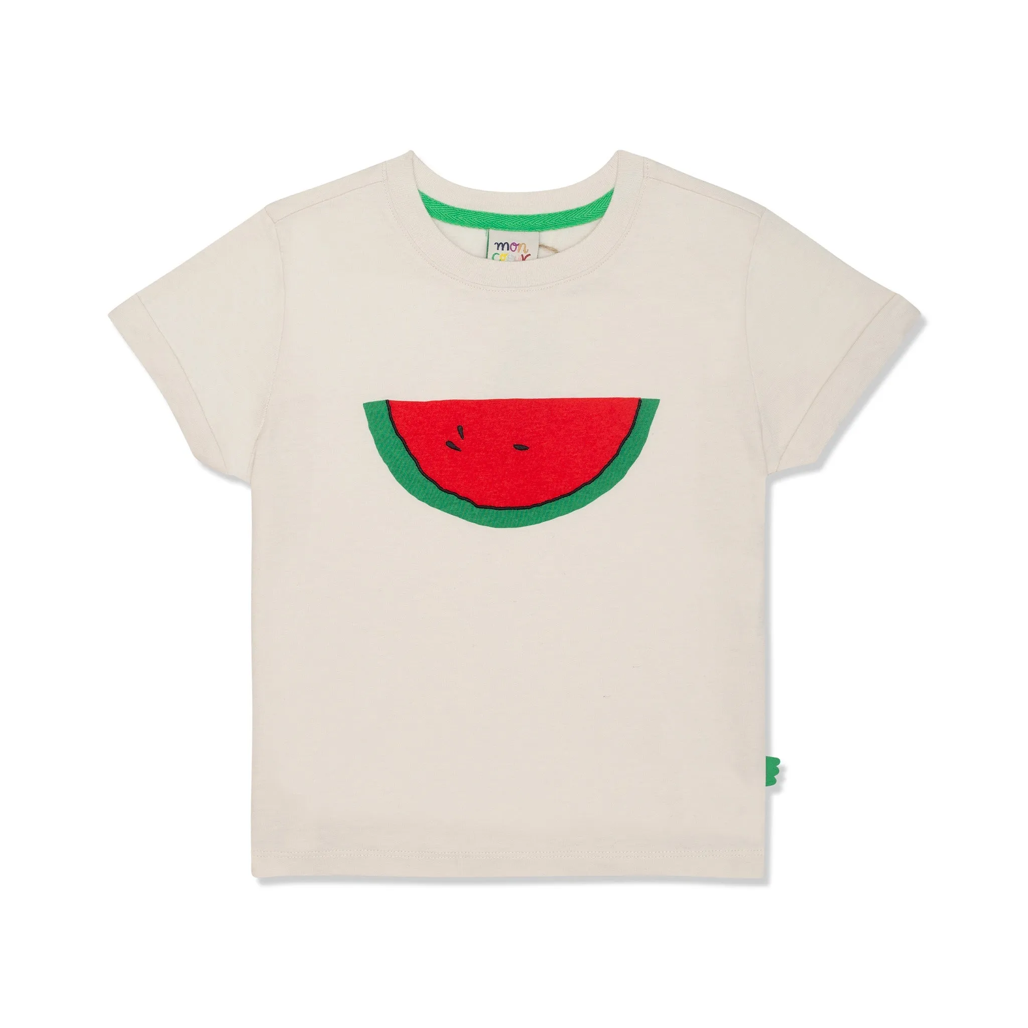 Recycled Cotton Stripes Kid T-shirt