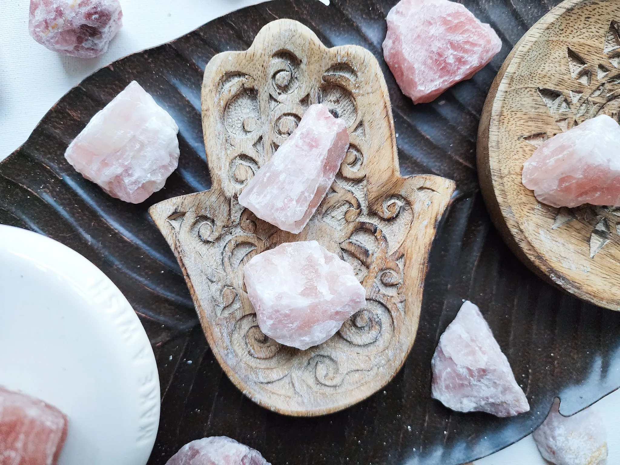 Rose Calcite Raw