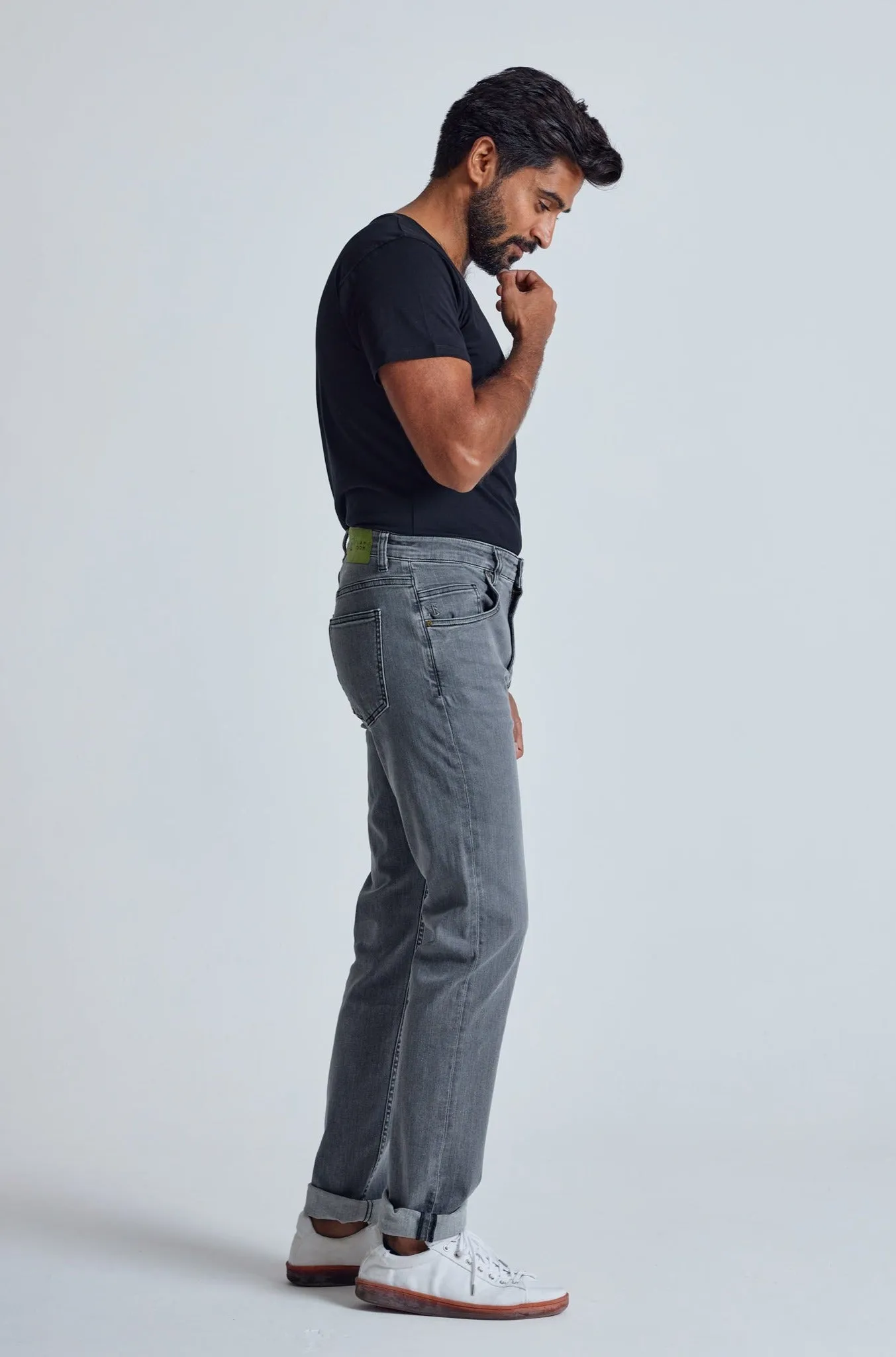 Silver Fox Miles Slim Fit Jeans - GOTS Certified Organic Cotton and Recycled Polyester