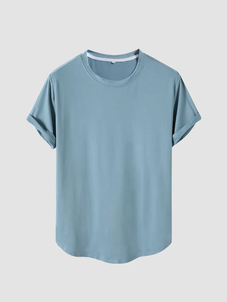 Solid Color Basic T-Shirts