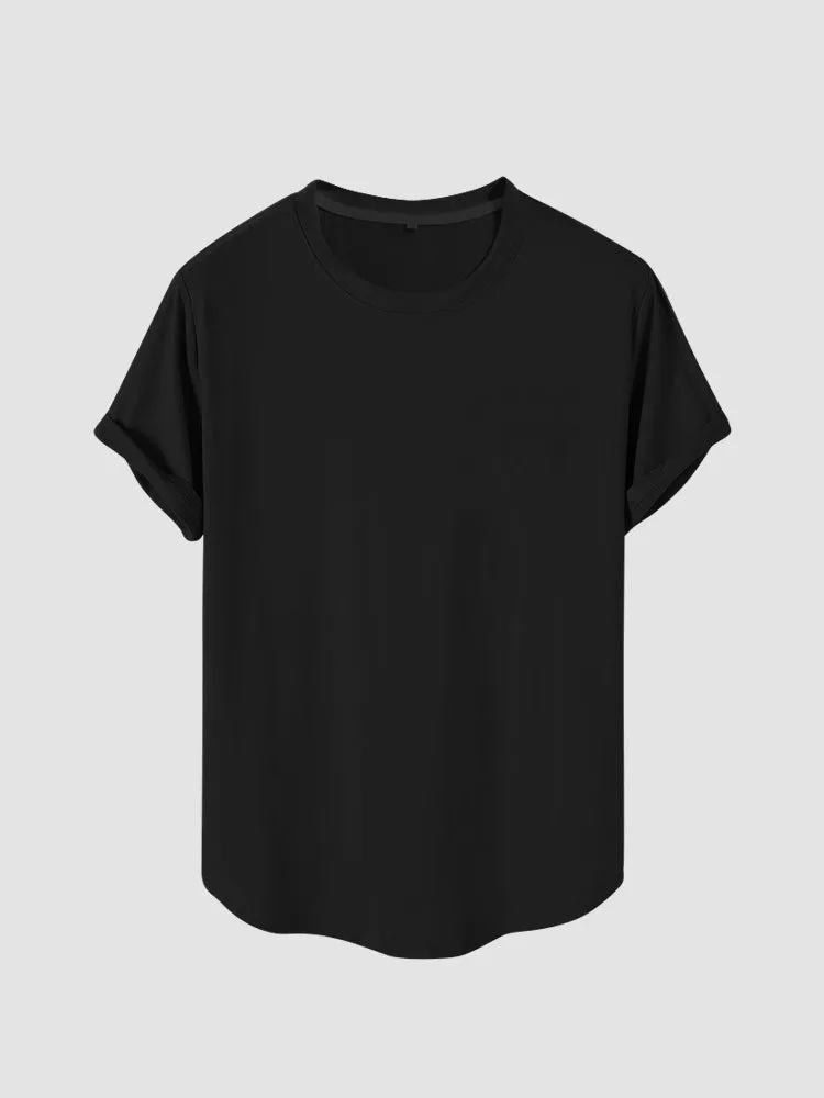 Solid Color Basic T-Shirts