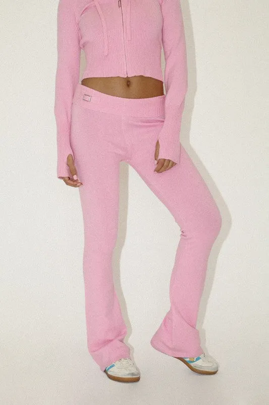 Sweater Flare Pants