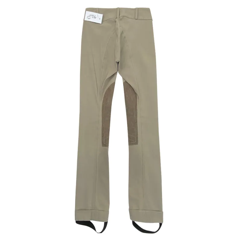 Tailored Sportsman Side Zip 'Trophy Hunter' Jods in Tan - Children's 14R