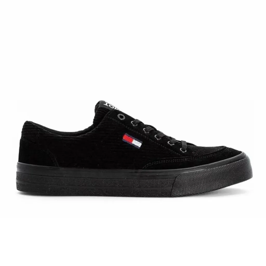 Tommy Hilfiger Jeans Long Lace TJM VULC Canvas Trainer Men - BLK