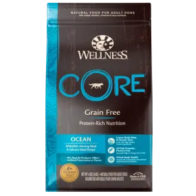 Wellness CORE Natural Grain Free Ocean Whitefish, Herring & Salmon Recipe Dry Dog Food