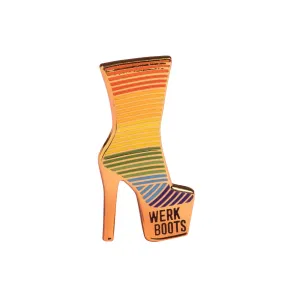 Werk Boots Enamel Pin